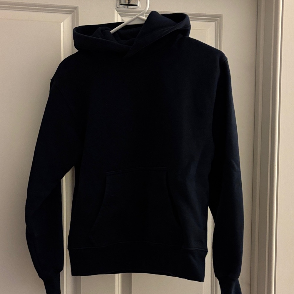 Sweatfleece Black Hoodie